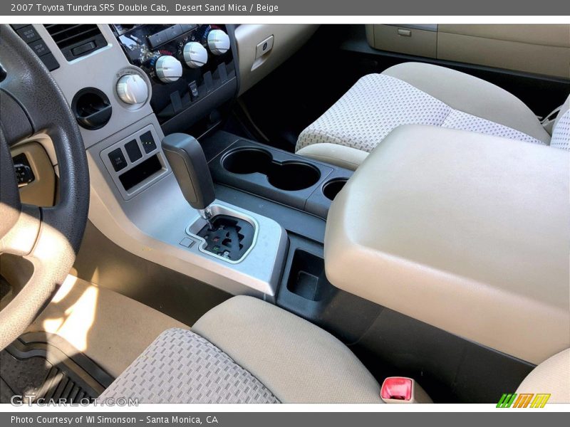 Desert Sand Mica / Beige 2007 Toyota Tundra SR5 Double Cab