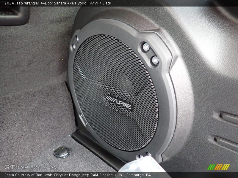 Audio System of 2024 Wrangler 4-Door Sahara 4xe Hybrid