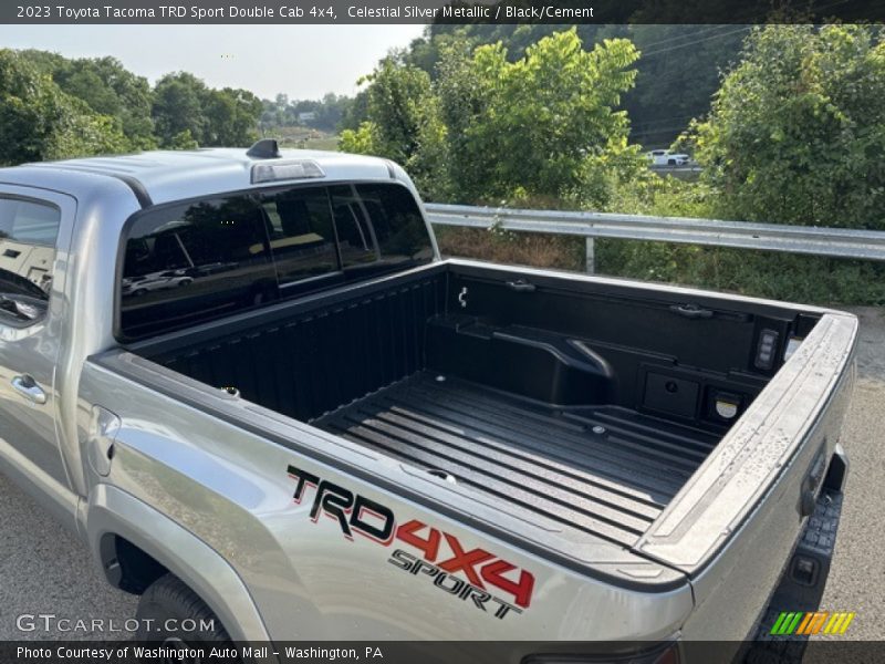 Celestial Silver Metallic / Black/Cement 2023 Toyota Tacoma TRD Sport Double Cab 4x4