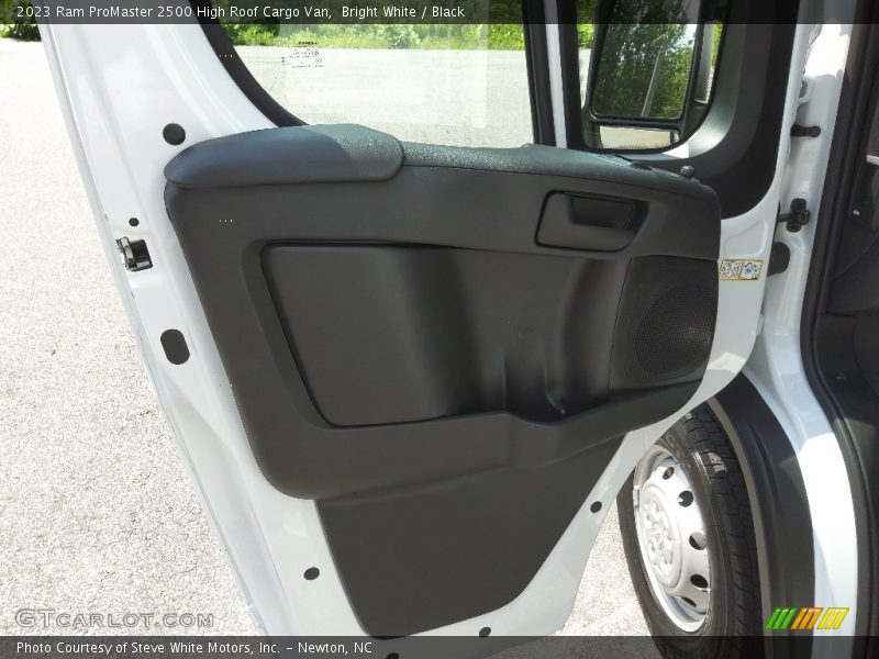 Bright White / Black 2023 Ram ProMaster 2500 High Roof Cargo Van