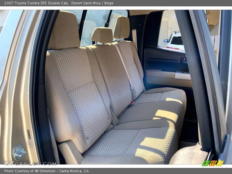 Desert Sand Mica / Beige 2007 Toyota Tundra SR5 Double Cab
