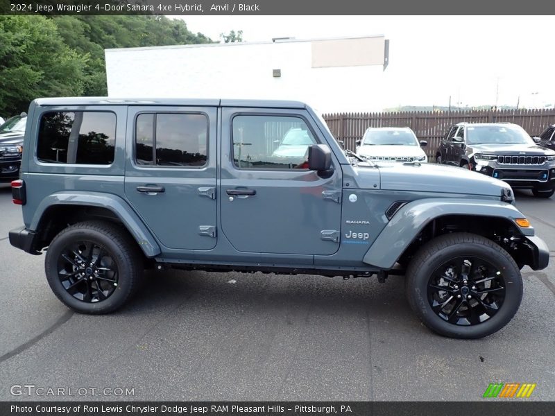  2024 Wrangler 4-Door Sahara 4xe Hybrid Anvil