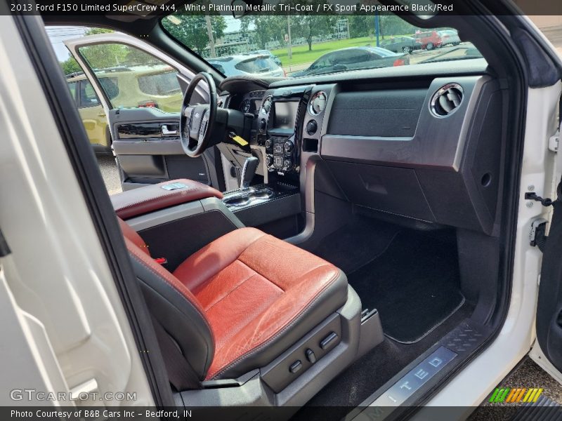 Front Seat of 2013 F150 Limited SuperCrew 4x4