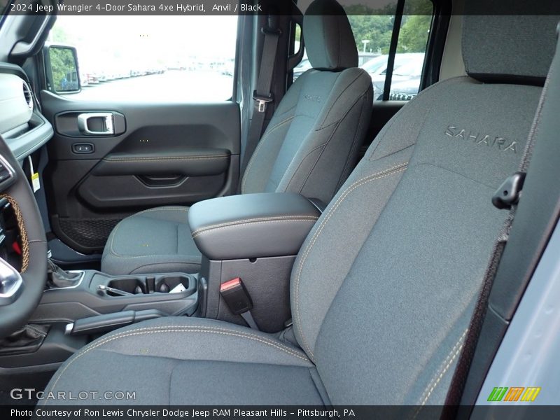 Front Seat of 2024 Wrangler 4-Door Sahara 4xe Hybrid