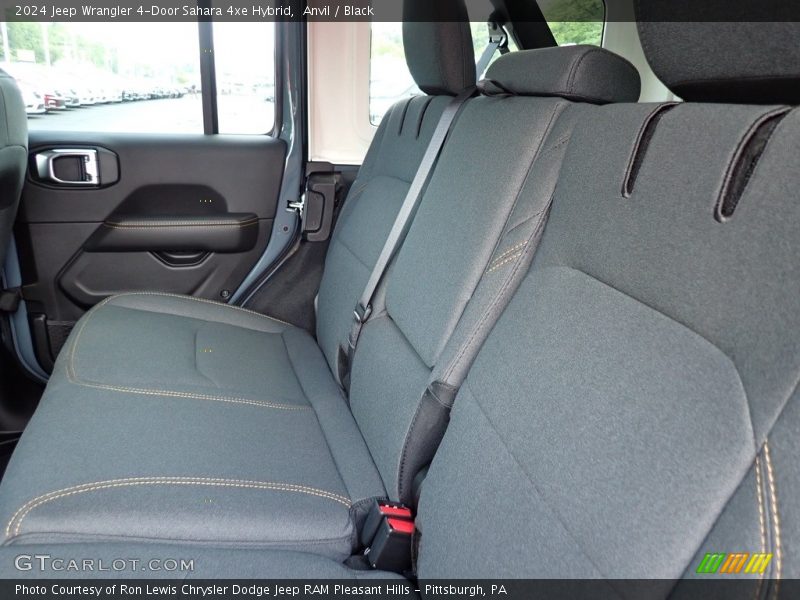 Rear Seat of 2024 Wrangler 4-Door Sahara 4xe Hybrid