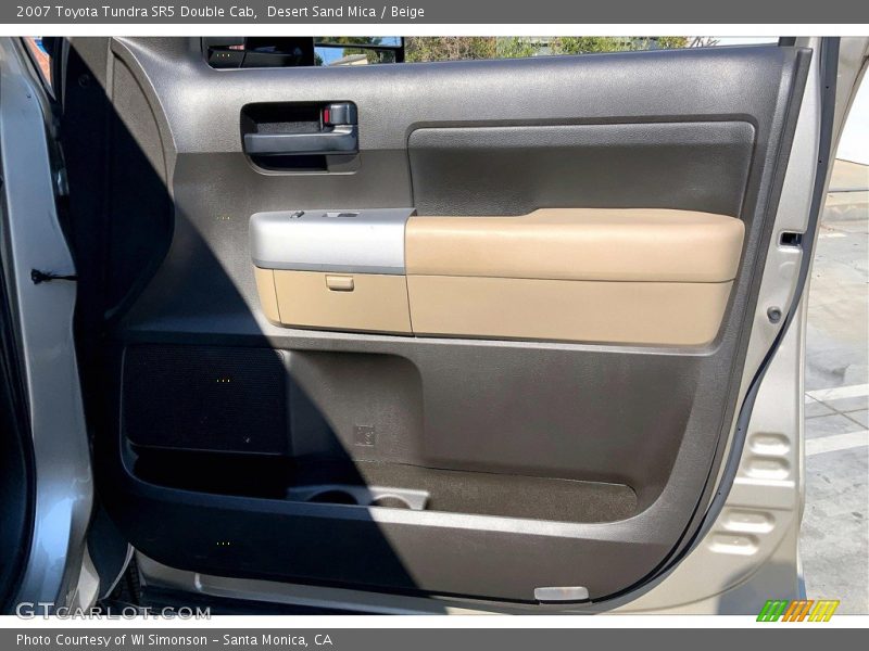 Desert Sand Mica / Beige 2007 Toyota Tundra SR5 Double Cab