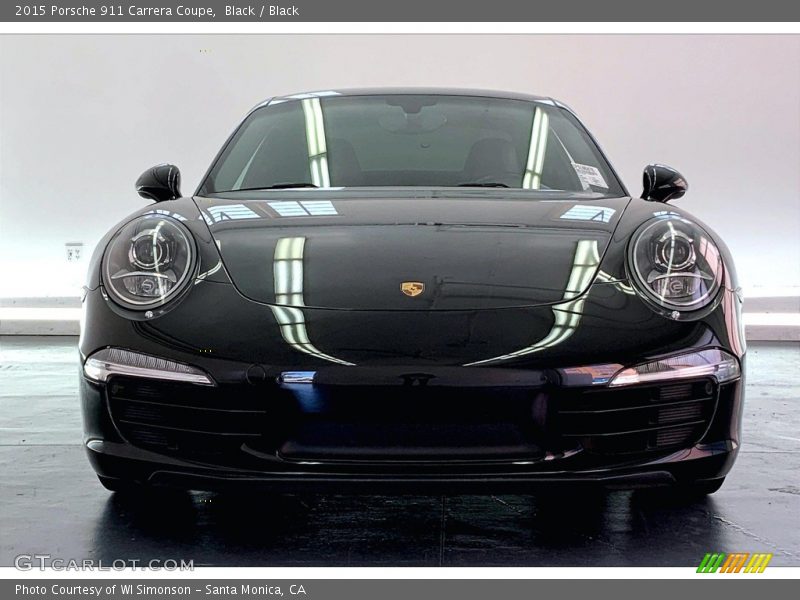 Black / Black 2015 Porsche 911 Carrera Coupe