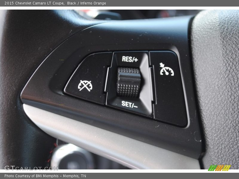 Black / Inferno Orange 2015 Chevrolet Camaro LT Coupe