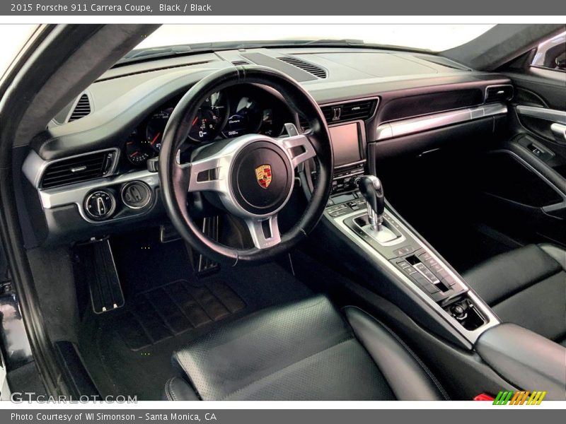 Front Seat of 2015 911 Carrera Coupe