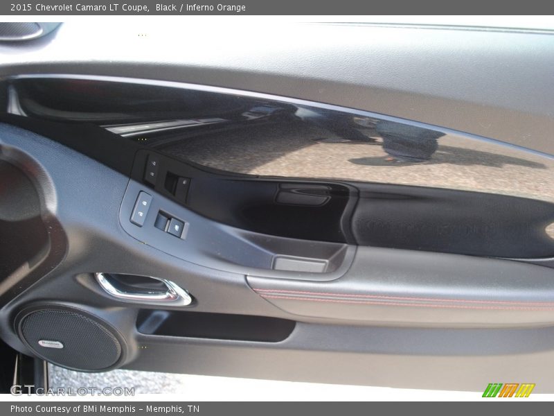 Black / Inferno Orange 2015 Chevrolet Camaro LT Coupe