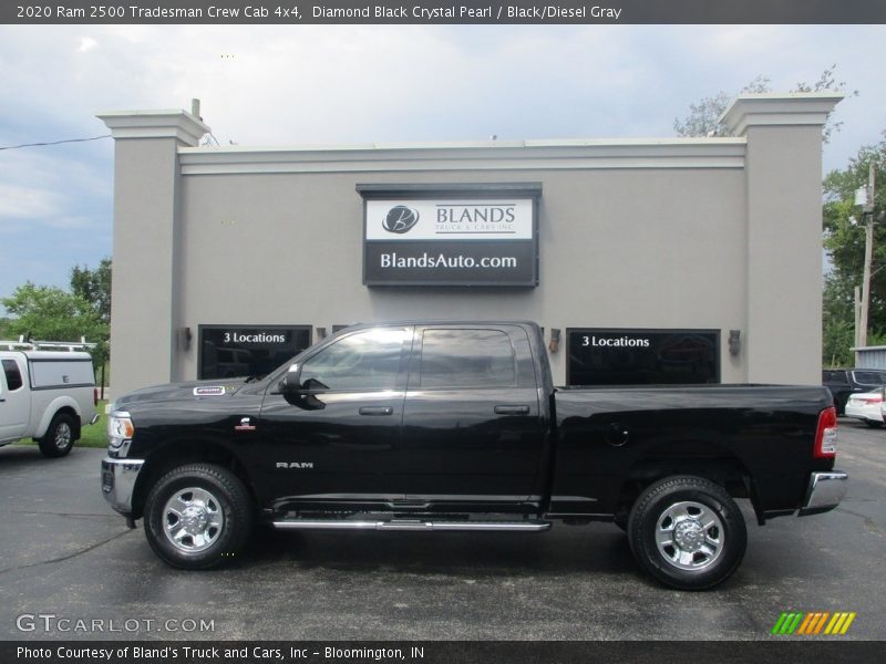 Diamond Black Crystal Pearl / Black/Diesel Gray 2020 Ram 2500 Tradesman Crew Cab 4x4