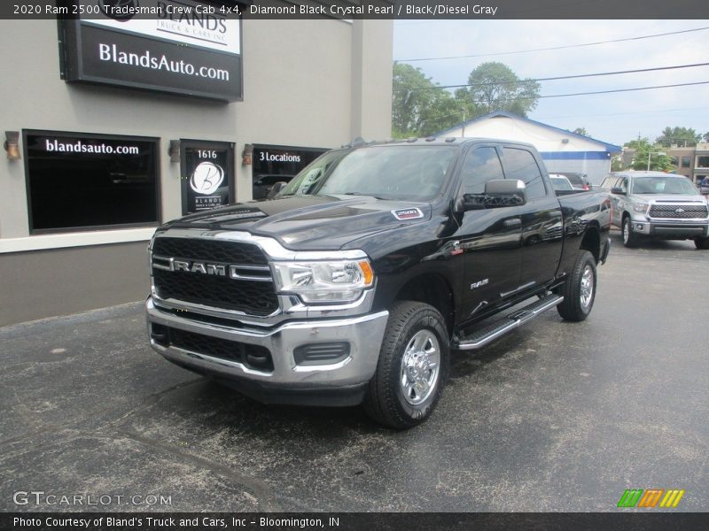 Diamond Black Crystal Pearl / Black/Diesel Gray 2020 Ram 2500 Tradesman Crew Cab 4x4