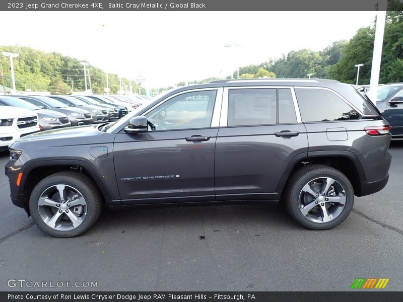Baltic Gray Metallic / Global Black 2023 Jeep Grand Cherokee 4XE