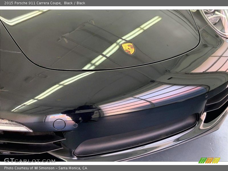 Black / Black 2015 Porsche 911 Carrera Coupe