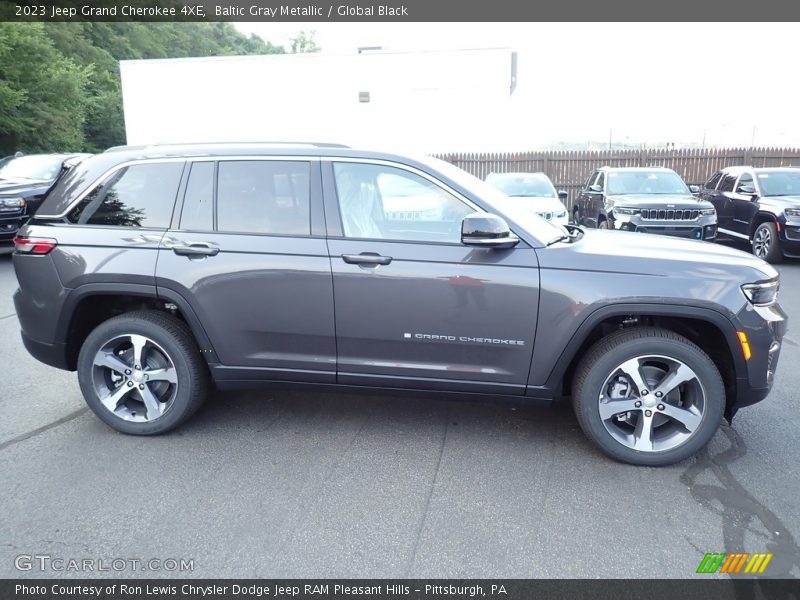 Baltic Gray Metallic / Global Black 2023 Jeep Grand Cherokee 4XE