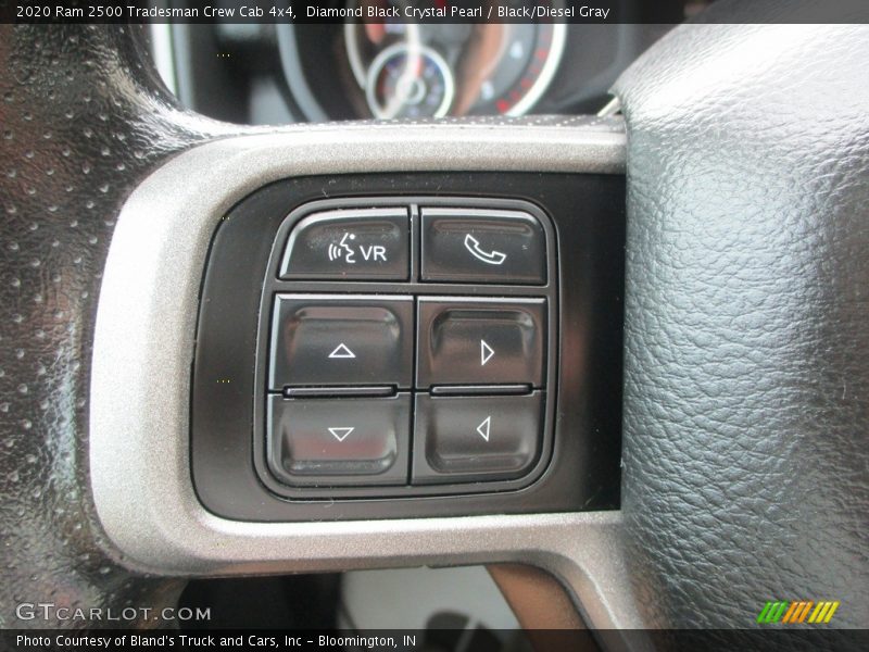 Diamond Black Crystal Pearl / Black/Diesel Gray 2020 Ram 2500 Tradesman Crew Cab 4x4
