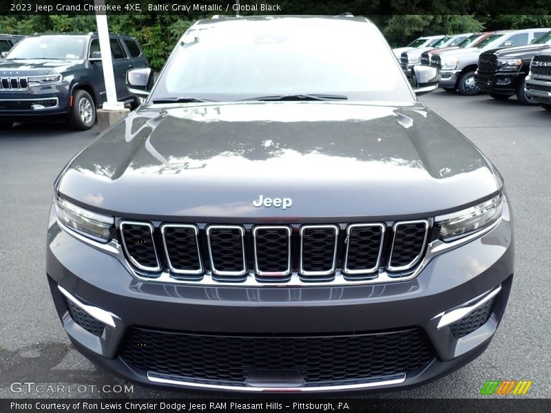 Baltic Gray Metallic / Global Black 2023 Jeep Grand Cherokee 4XE