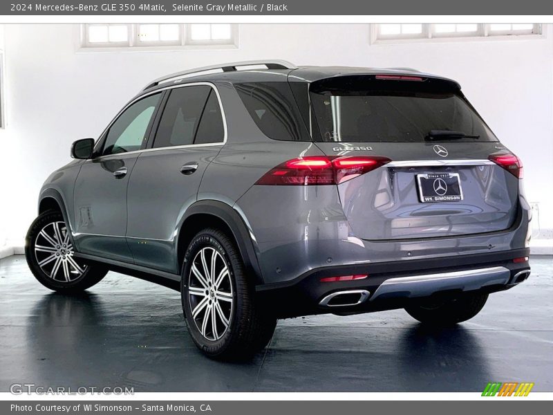 Selenite Gray Metallic / Black 2024 Mercedes-Benz GLE 350 4Matic