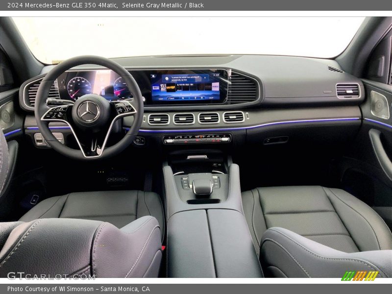 Selenite Gray Metallic / Black 2024 Mercedes-Benz GLE 350 4Matic