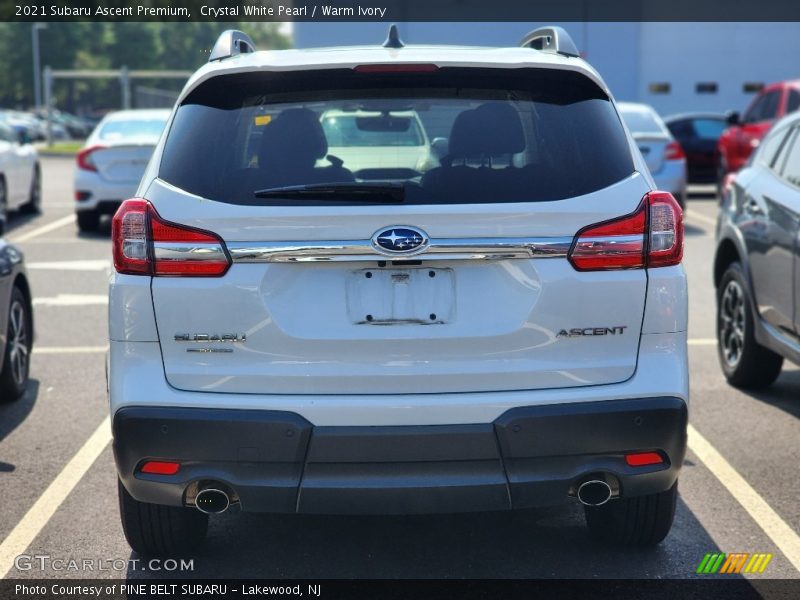 Crystal White Pearl / Warm Ivory 2021 Subaru Ascent Premium