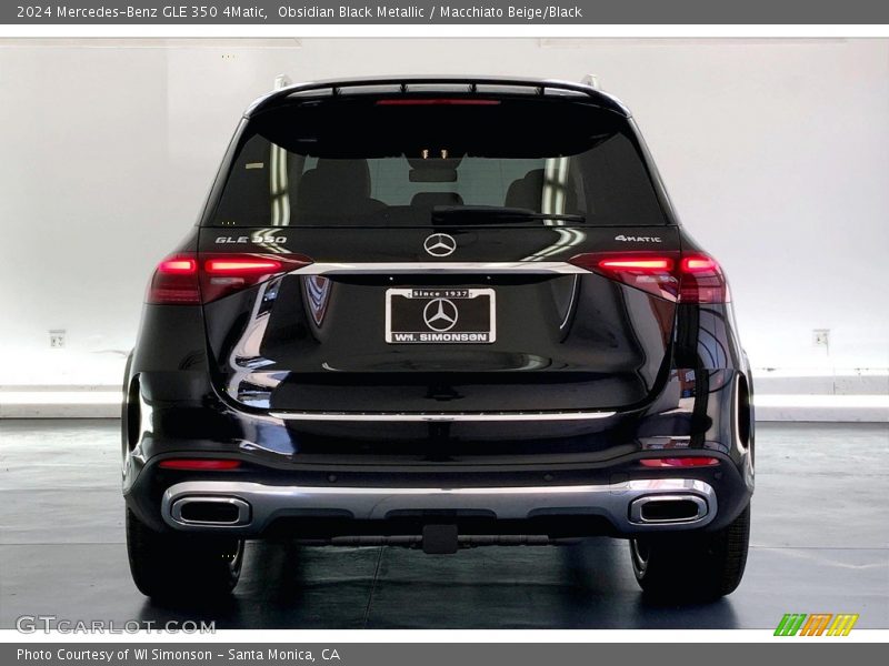 Obsidian Black Metallic / Macchiato Beige/Black 2024 Mercedes-Benz GLE 350 4Matic