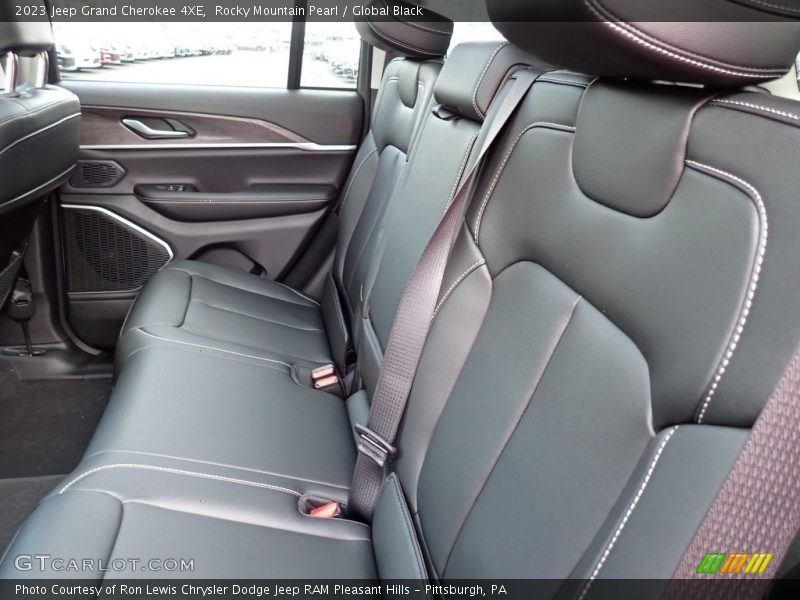 Rocky Mountain Pearl / Global Black 2023 Jeep Grand Cherokee 4XE