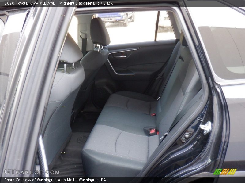 Midnight Black Metallic / Black 2020 Toyota RAV4 XLE AWD
