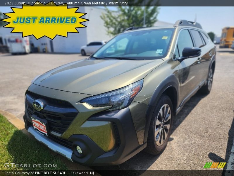 Autumn Green Metallic / Warm Ivory 2023 Subaru Outback 2.5i Limited