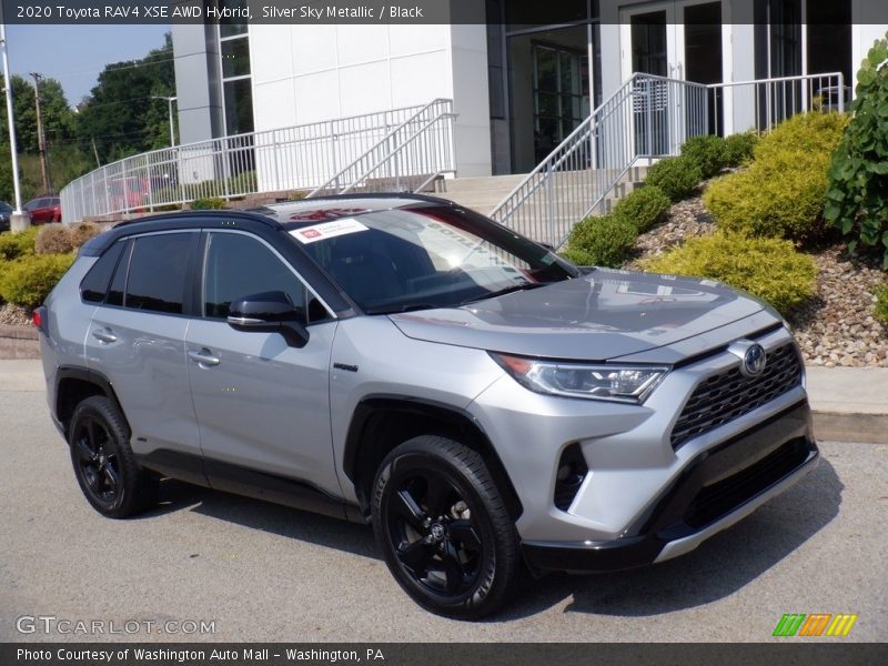 Front 3/4 View of 2020 RAV4 XSE AWD Hybrid