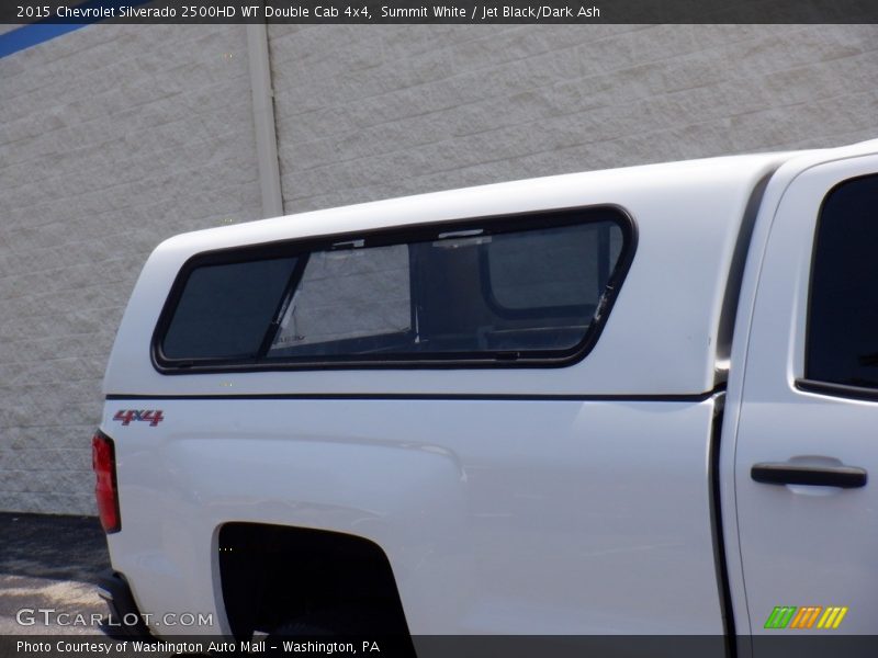Summit White / Jet Black/Dark Ash 2015 Chevrolet Silverado 2500HD WT Double Cab 4x4