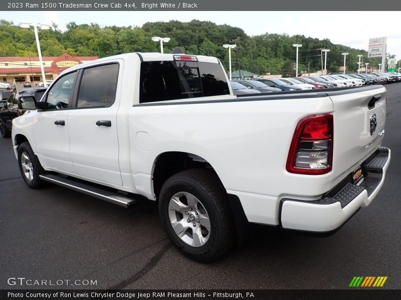 Bright White / Black 2023 Ram 1500 Tradesman Crew Cab 4x4