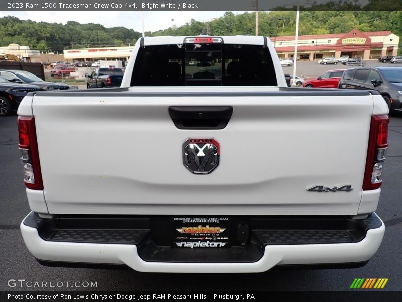 Bright White / Black 2023 Ram 1500 Tradesman Crew Cab 4x4