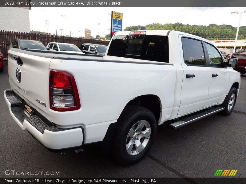 Bright White / Black 2023 Ram 1500 Tradesman Crew Cab 4x4