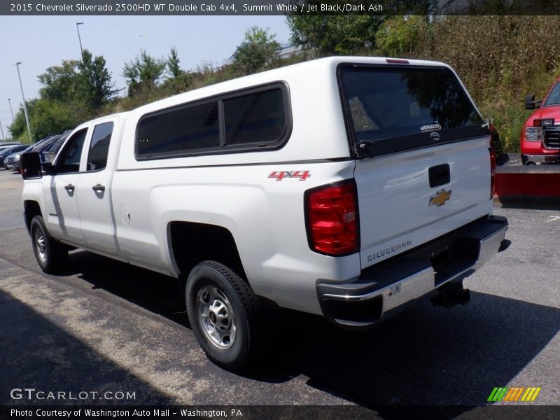 Summit White / Jet Black/Dark Ash 2015 Chevrolet Silverado 2500HD WT Double Cab 4x4