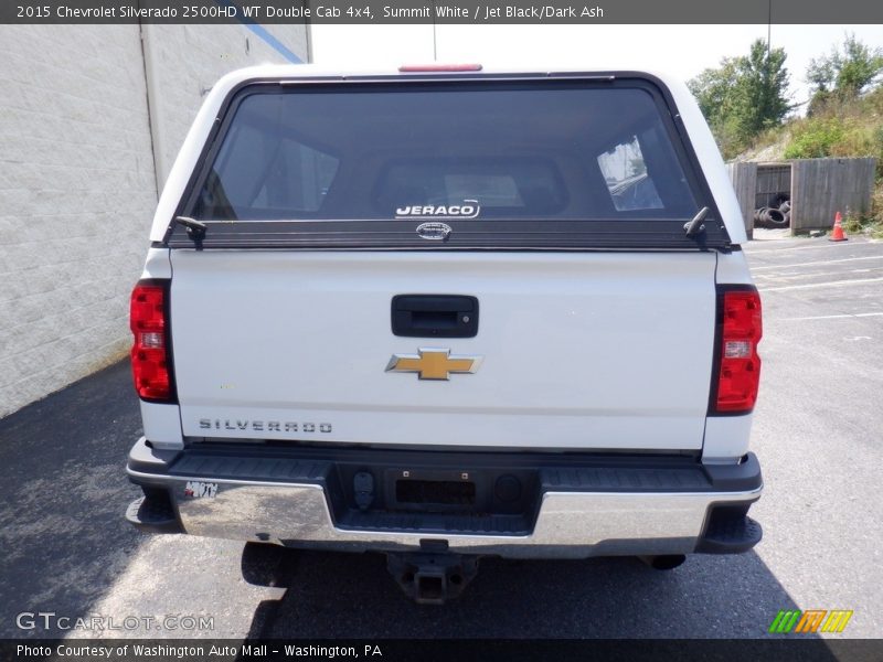 Summit White / Jet Black/Dark Ash 2015 Chevrolet Silverado 2500HD WT Double Cab 4x4