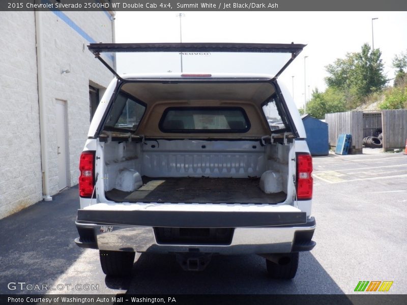 Summit White / Jet Black/Dark Ash 2015 Chevrolet Silverado 2500HD WT Double Cab 4x4