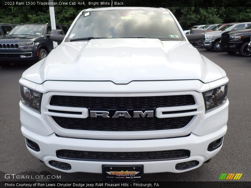 Bright White / Black 2023 Ram 1500 Tradesman Crew Cab 4x4