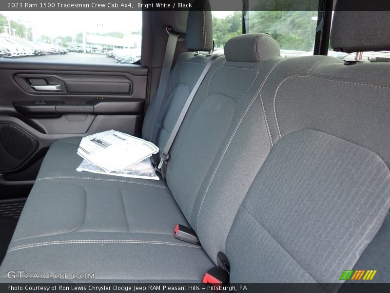 Bright White / Black 2023 Ram 1500 Tradesman Crew Cab 4x4