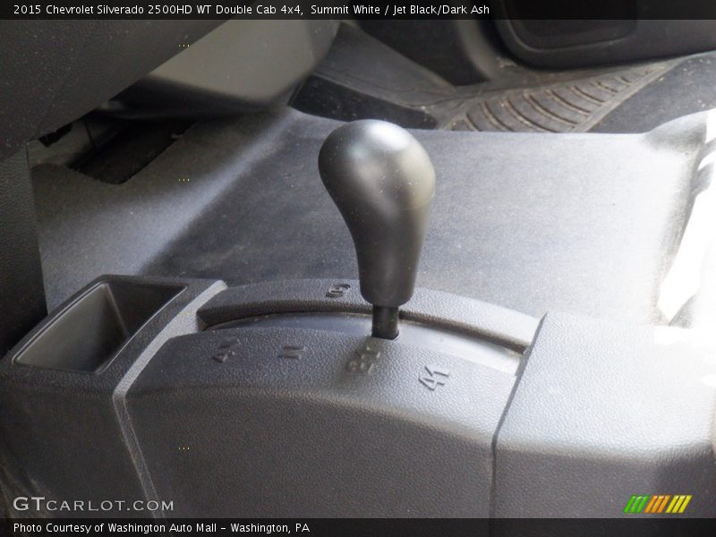 Summit White / Jet Black/Dark Ash 2015 Chevrolet Silverado 2500HD WT Double Cab 4x4