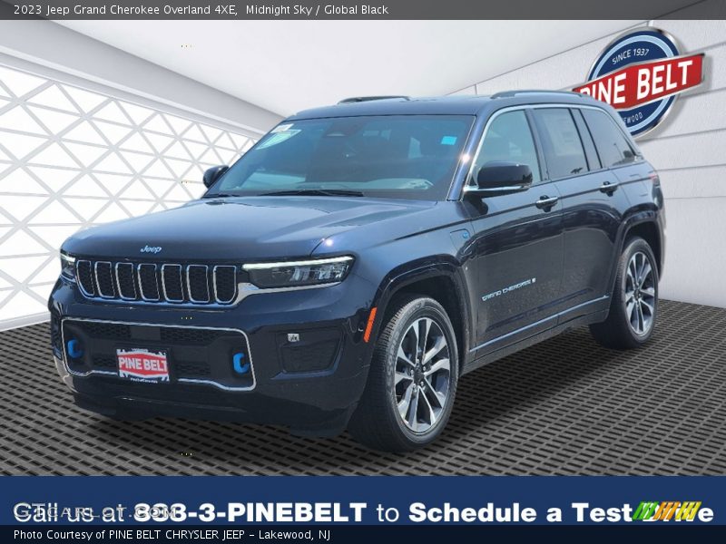 Midnight Sky / Global Black 2023 Jeep Grand Cherokee Overland 4XE