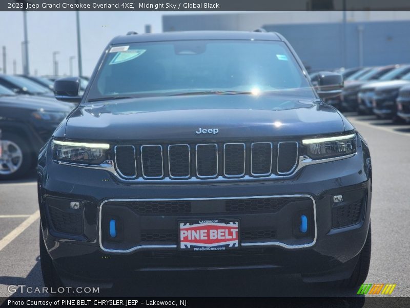 Midnight Sky / Global Black 2023 Jeep Grand Cherokee Overland 4XE