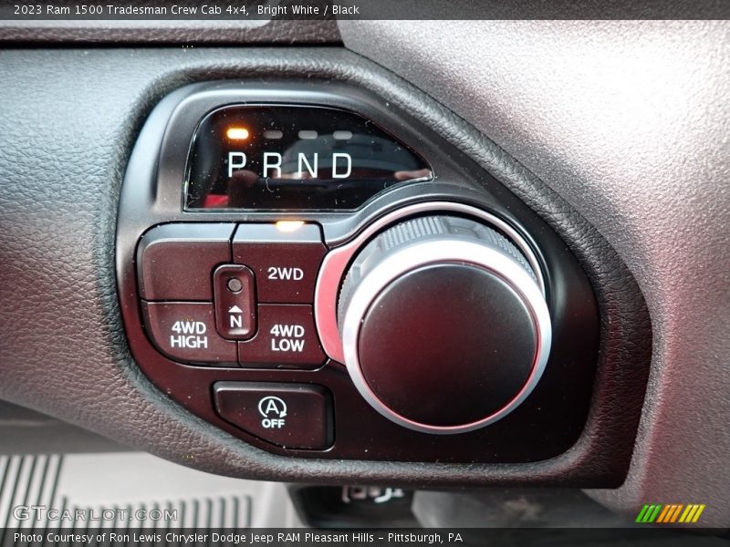 Bright White / Black 2023 Ram 1500 Tradesman Crew Cab 4x4
