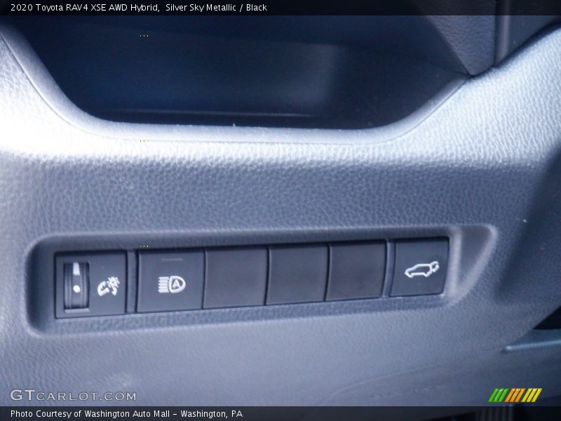 Silver Sky Metallic / Black 2020 Toyota RAV4 XSE AWD Hybrid