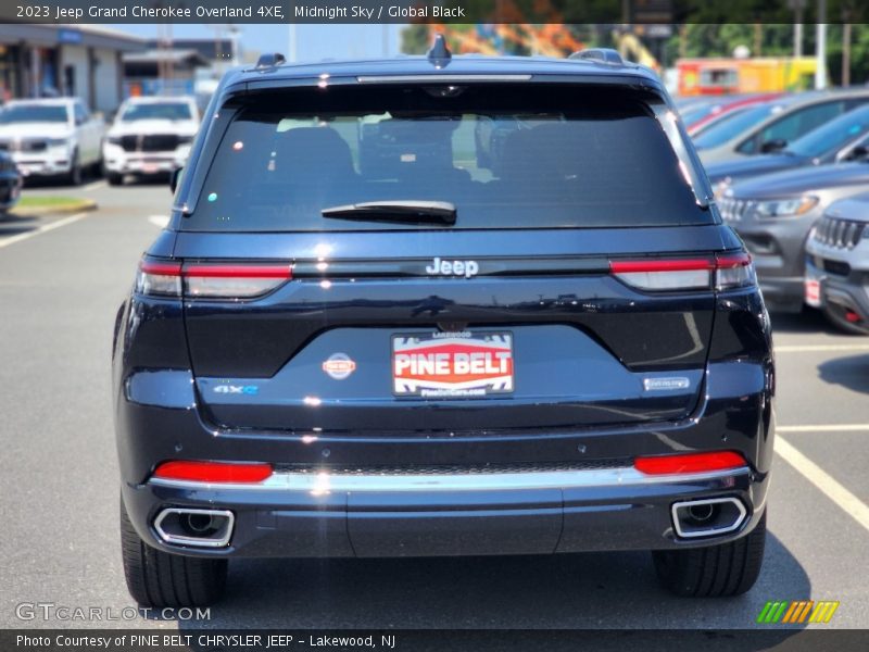 Midnight Sky / Global Black 2023 Jeep Grand Cherokee Overland 4XE