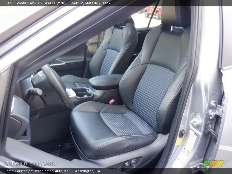 Front Seat of 2020 RAV4 XSE AWD Hybrid