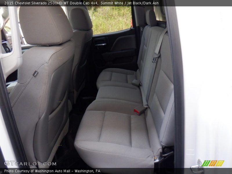 Summit White / Jet Black/Dark Ash 2015 Chevrolet Silverado 2500HD WT Double Cab 4x4