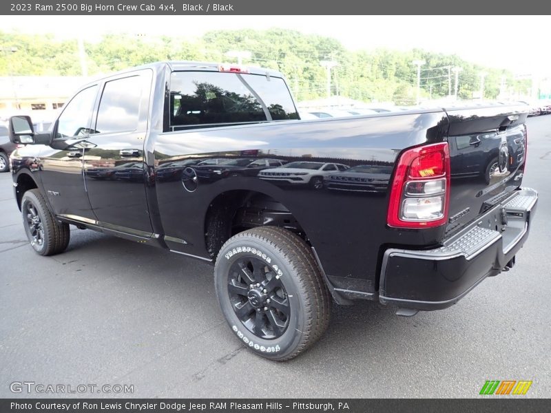 Black / Black 2023 Ram 2500 Big Horn Crew Cab 4x4