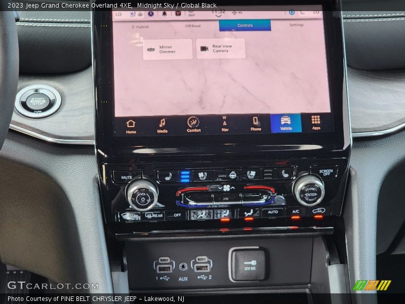 Midnight Sky / Global Black 2023 Jeep Grand Cherokee Overland 4XE