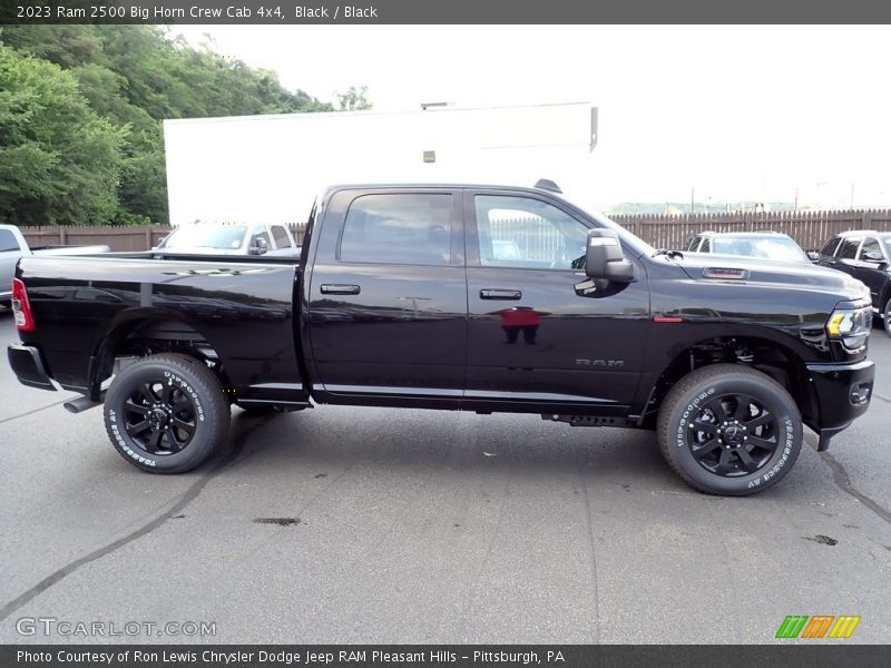 Black / Black 2023 Ram 2500 Big Horn Crew Cab 4x4
