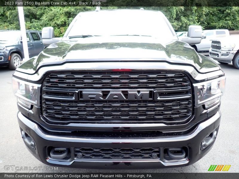 Black / Black 2023 Ram 2500 Big Horn Crew Cab 4x4
